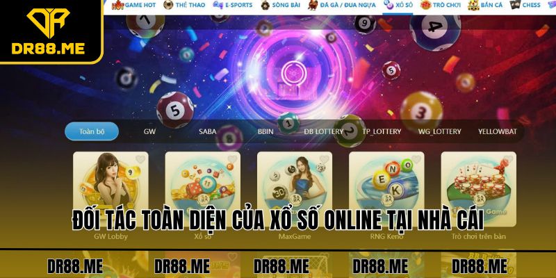 Xổ Số DR88 Đối tác toàn diện của xổ số online tại nhà cái
