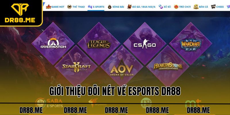 Esports DR88 Giới thiệu đôi nét về esports DR88
